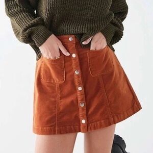 Urban Outfitters corduroy skirt